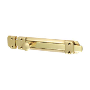 Flat Section Bolt Pol. Brass