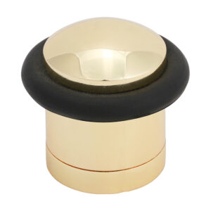 Cylinder Door Stop E. Brass