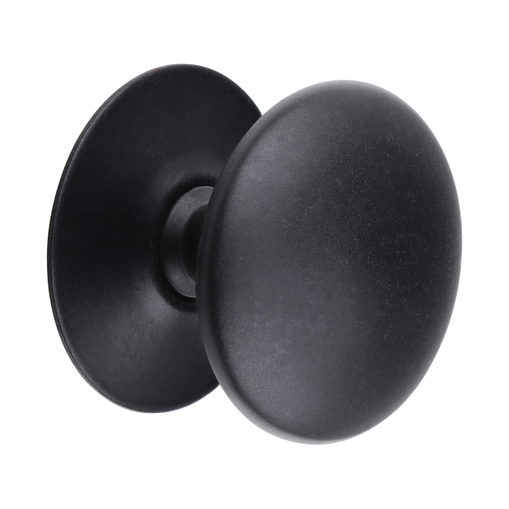 Victorian Cupboard Knob Black