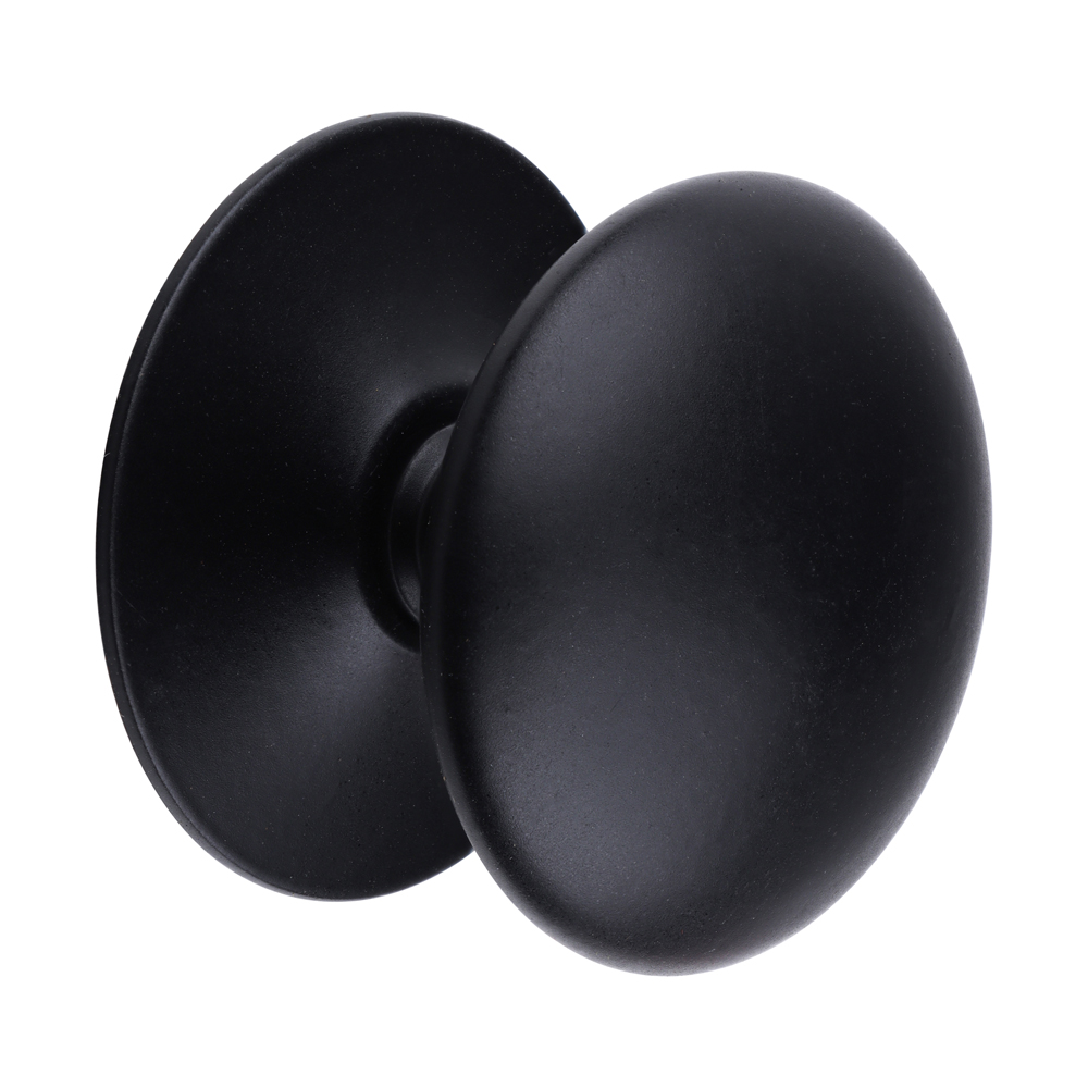 Victorian Cupboard Knob Black