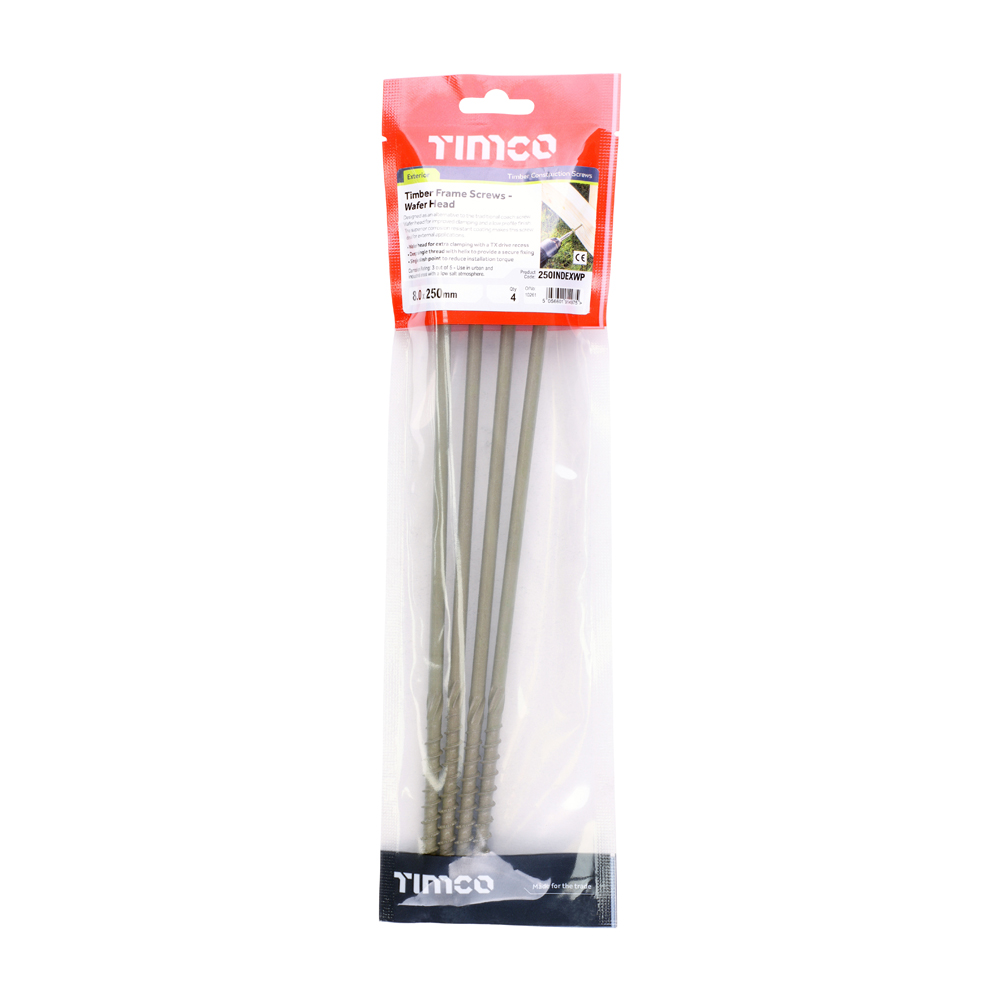 Wafer Head Timber Screw- Green - Image 2