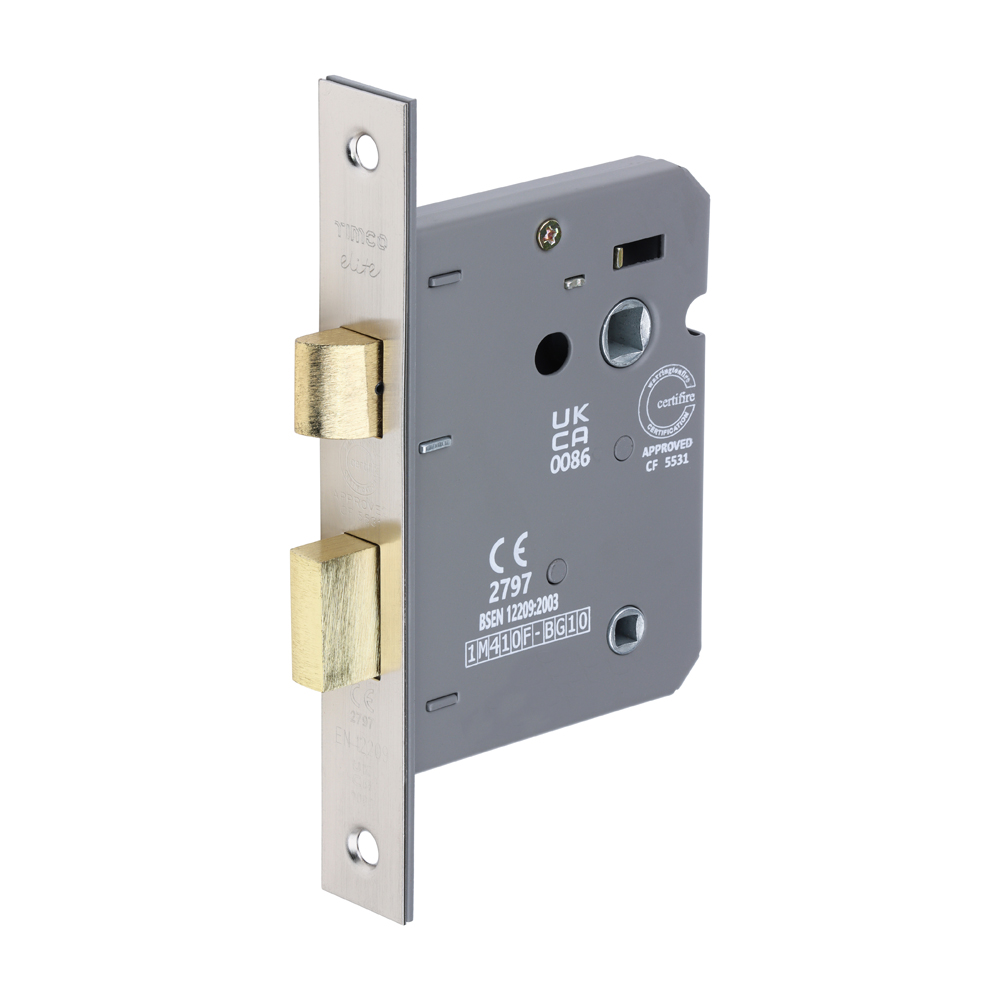 Bathroom Lock Sat. Nickel