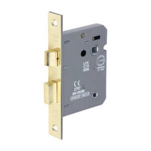 Bathroom Lock E. Brass