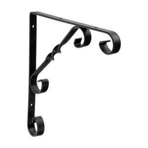 Scroll Bracket Black
