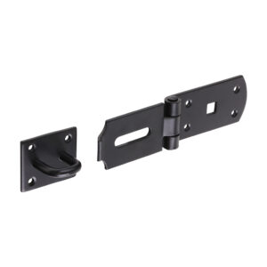 Heavy Secure Hasp-Staple BLK