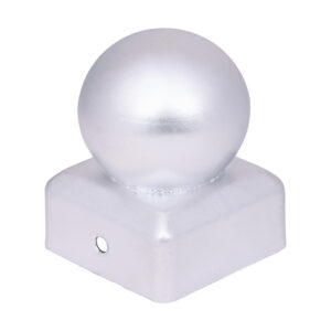 Ball Post Cap - Zinc