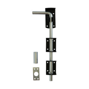 Garage Drop Down Bolt Black