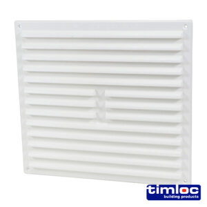 Hit Miss Louvre Min Vent White