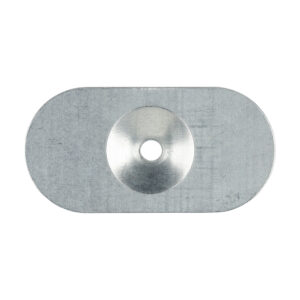 Metal Oval Stress Plate GALV