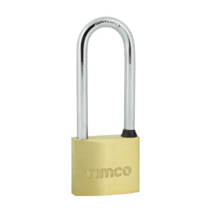 Long Shackle Brass Padlock