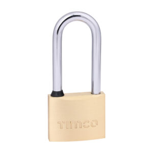 Long Shackle Brass Padlock