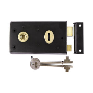 Rim Sash Lock - Black