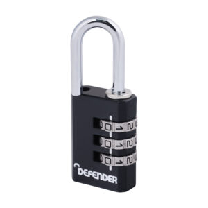 Defender Combi Padlock 3 Dial