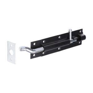 Necked Tower Bolt Black